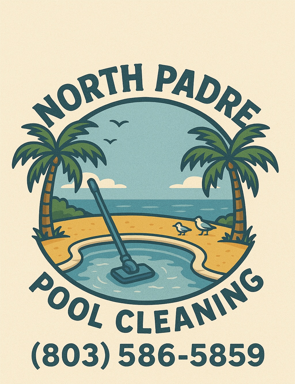 North Padre Pool Cleaning — (803) 586-5859
